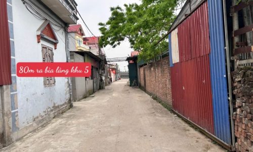 Cần bán đất kHu 5 thụy lôi giá siêu rẻ