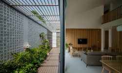 Mẫu nhà 2 tầng thông thoáng với thiết kế tối ưu không gian