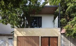 Mẫu nhà ống theo phong cách hiện đại, giải quyết vấn đề thiếu sáng